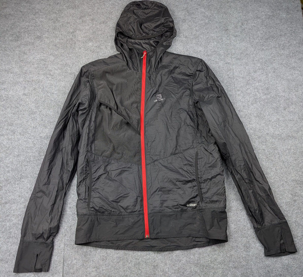 Saloman Drifter Air Wind Jacket Mens Large Lightweight Athletic Training Running
